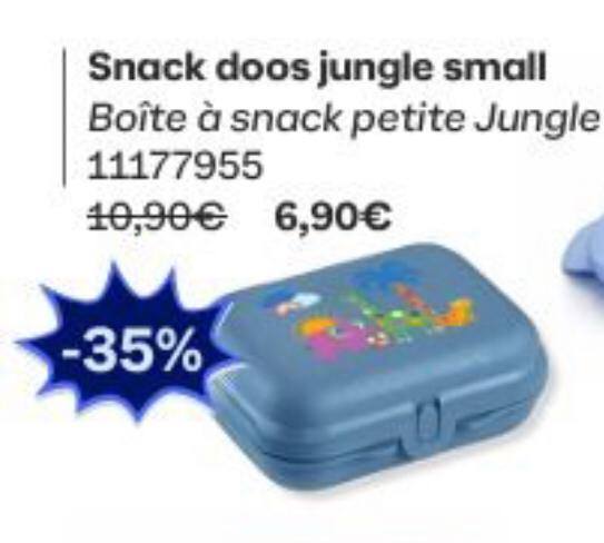 maandpromo snackdoos jungle blauw small 11177955