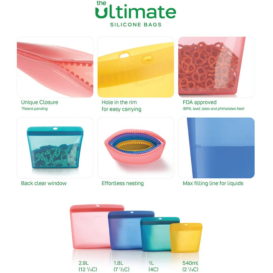 maandpromo siliconen bag s roze 11172005