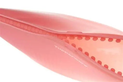 maandpromo kerstfolder siliconen bag s geel