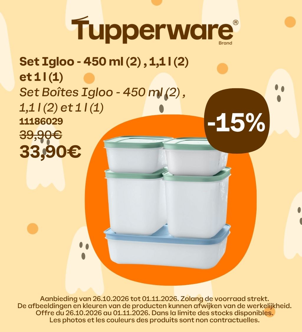 weekpromo set igloo 450 ml (2) 1,1l (2) 1 l (1) 11186029