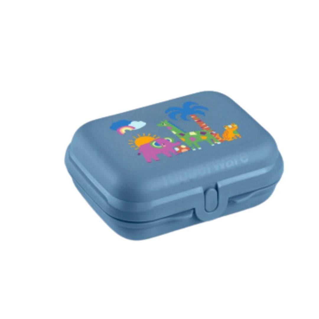 maandpromo kerstpromo snackdoos medium jungle blauw 11177955