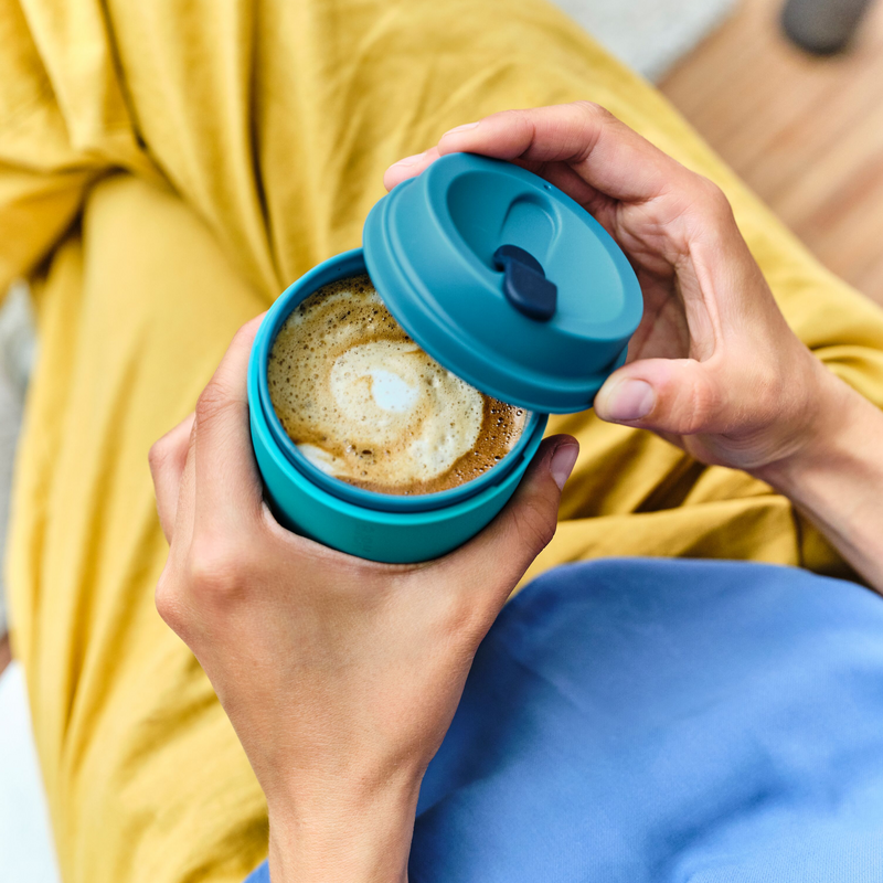Eco Coffee Cup Turquoise