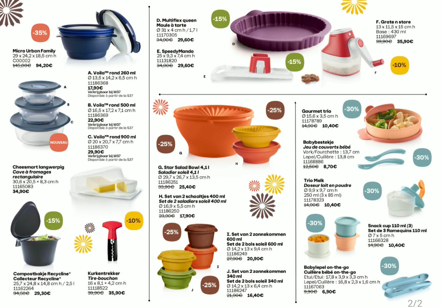 maandfolder star salad bowl 4,1 l   11186251