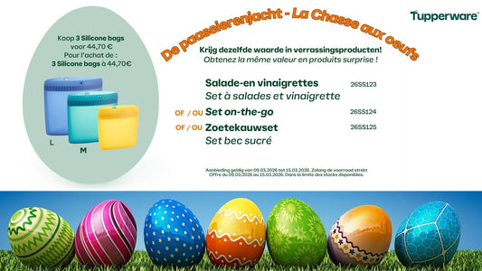 weekpromo 3 silicone bags met verassing product zelfde waarde set on the go 26ss124