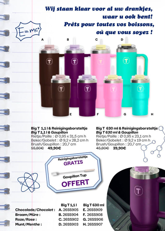 maandpromo back to school big t 1,1 l  munt  26ss903