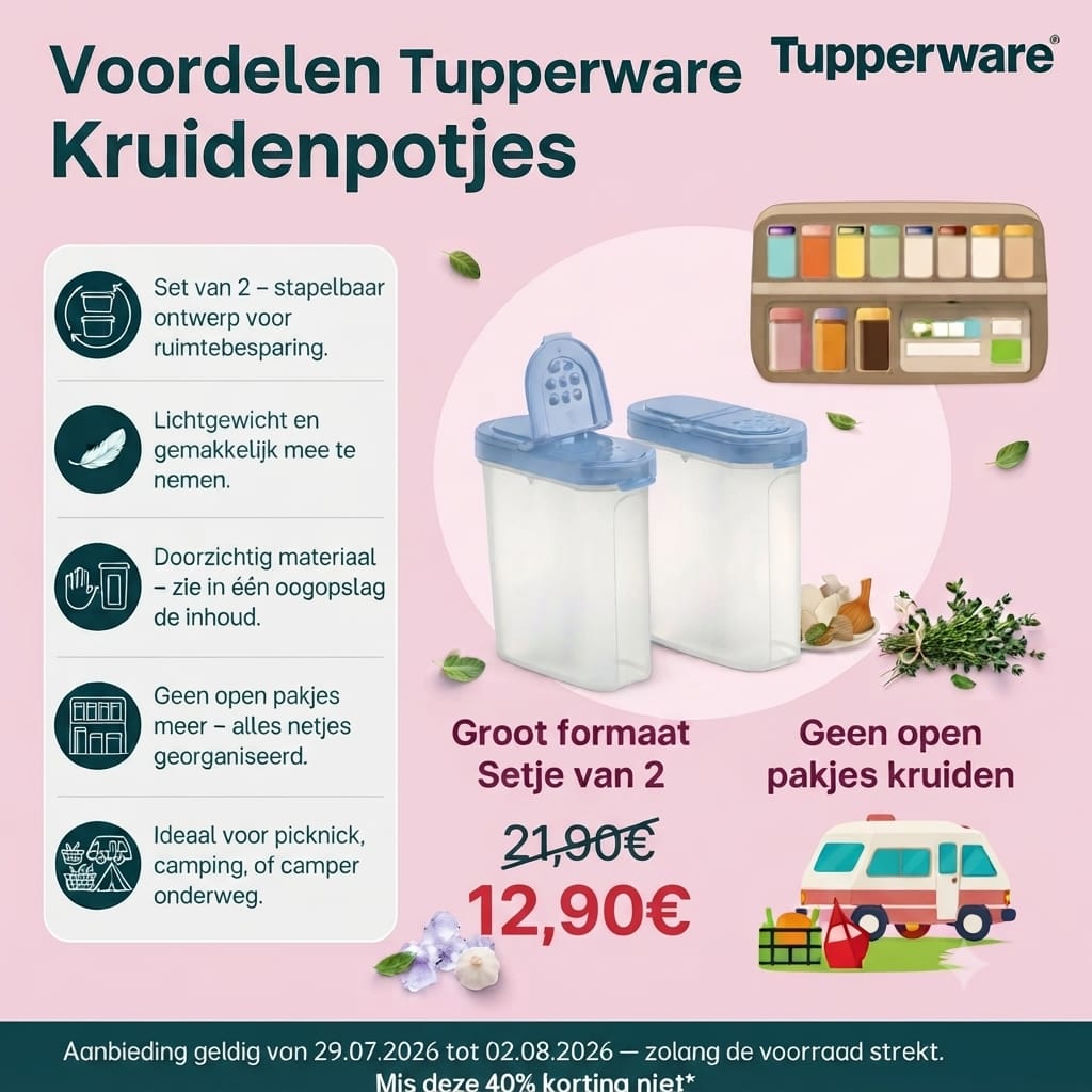 weekpromo kruidenpotjes set van 2 , 250 ml    11180747