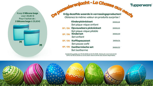 weekpromo 2silicone bags m en verassing product zelfde waarde koffiepauzeset 26ss121