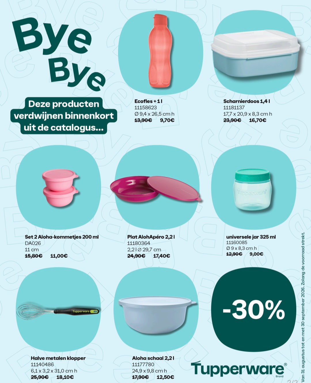 weekpromo set 2 aloha kommetjes 200 ml  da026