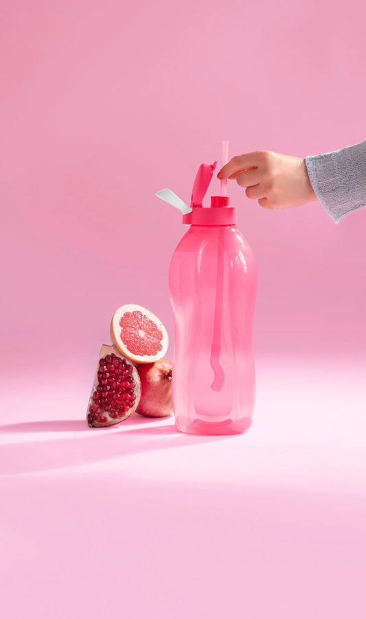 Ecofles Plus 2L met Rietje