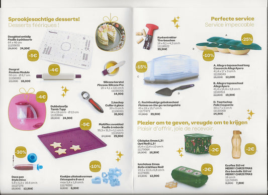 maandpromo kerstfolder koekjes uitsteekvormen 11174093