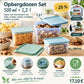 weekpromo opbergdozen set van 500 ml en 1,2l  11186000