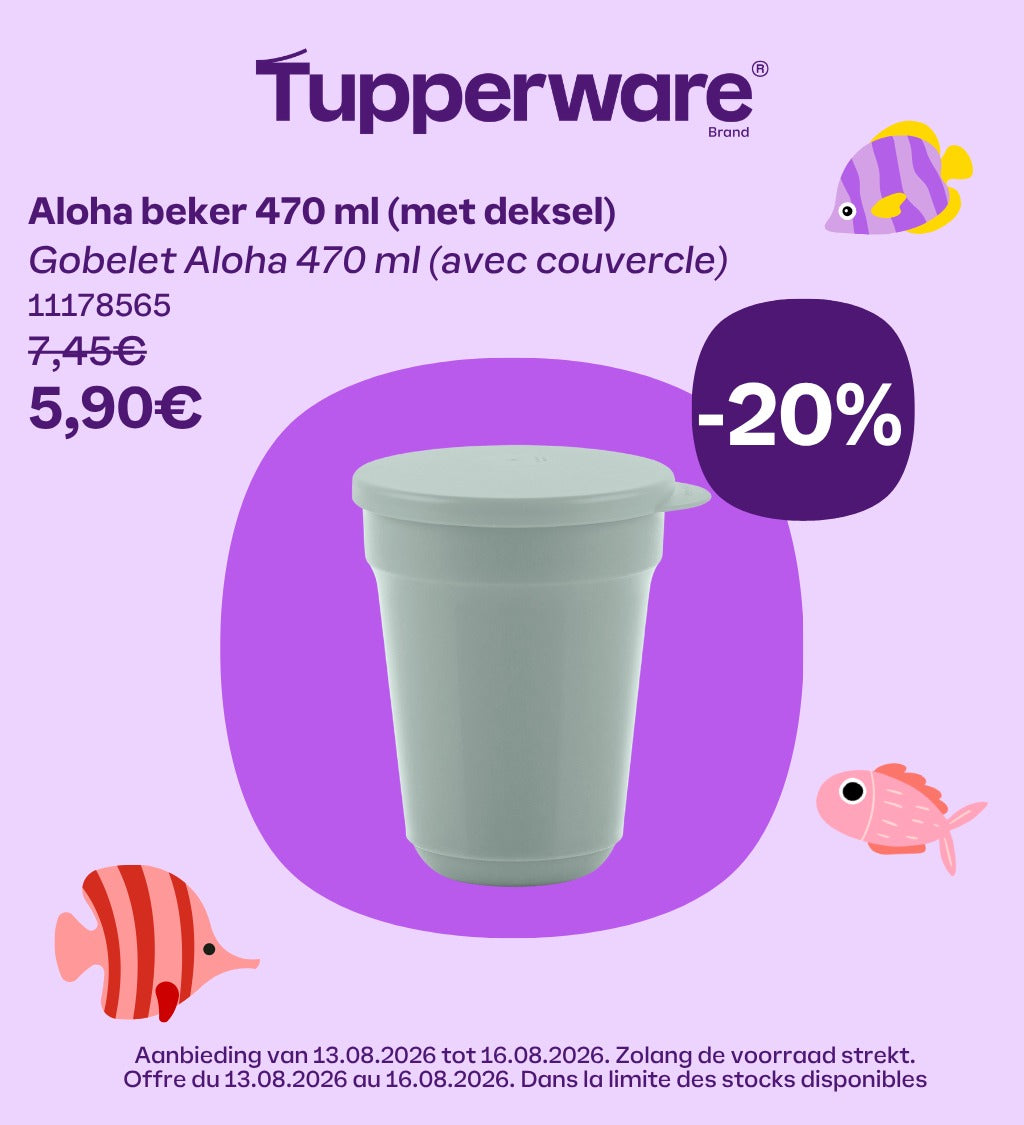 weekpromo aloha beker 470 ml met deksel 11178565