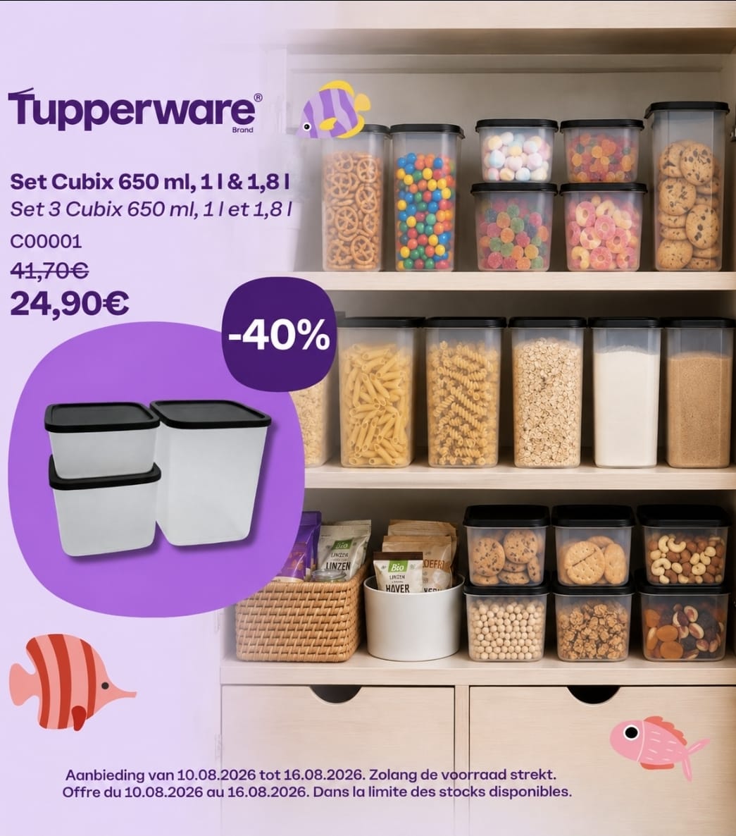 weekpromo set cubix 650 ml  1l en 1,8l c00001