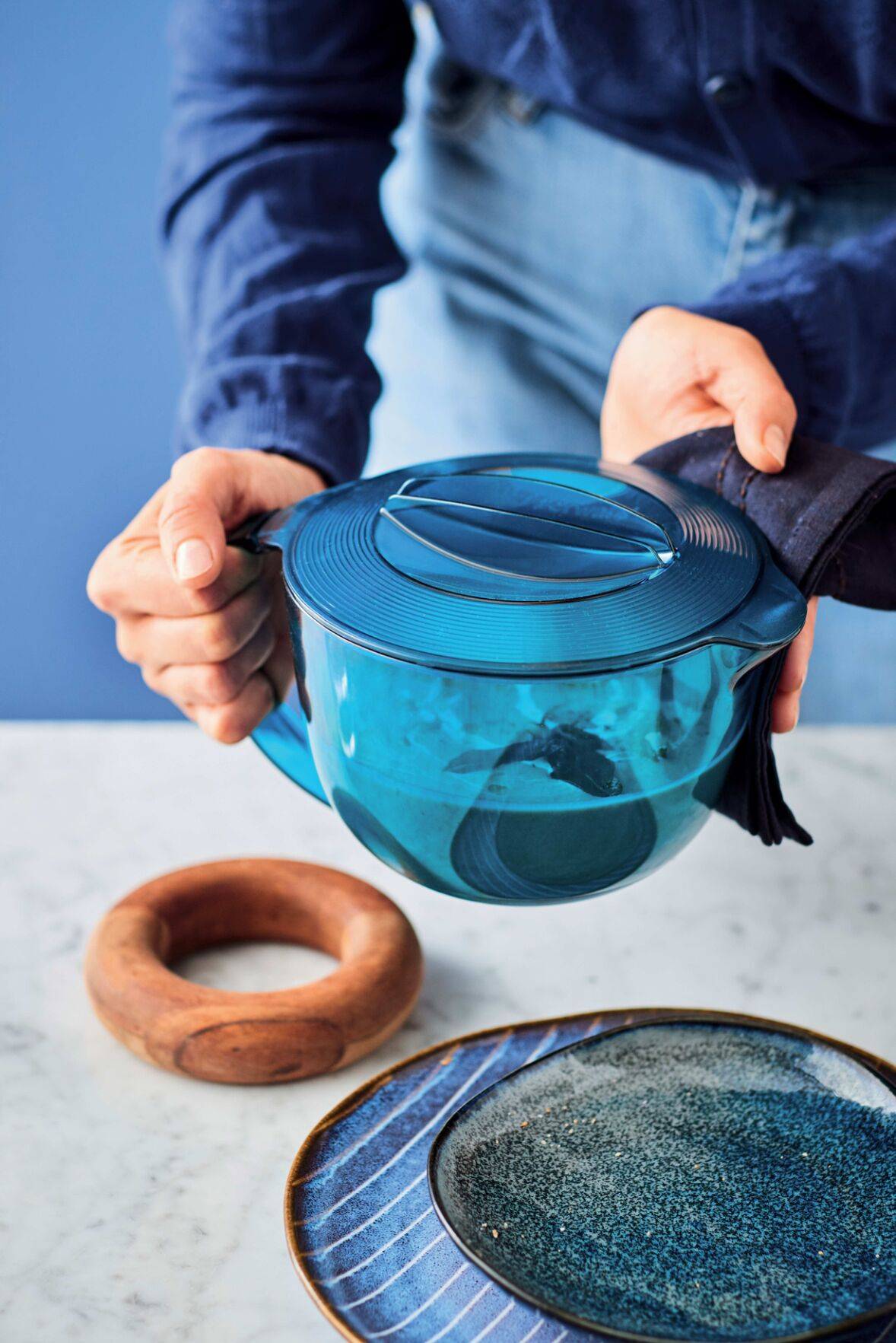 LOS ONDERDEEL microcook schenkkan - ENKEL HET DEKSEL